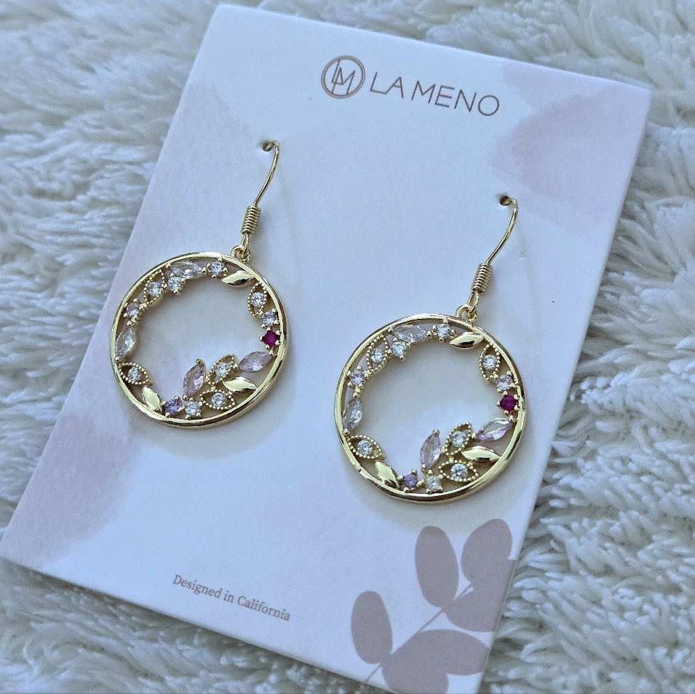 La Meno "Secret🤫 Garden💐" Earrings - Picture 15 of 16
